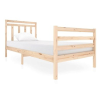 Rám postele masivní dřevo 90 × 200 cm, 3100639