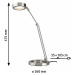 Paulmann Stolní lampa Zed LED 1x6,7W, 359lm, 230V, 3000K 702.45 P 70245