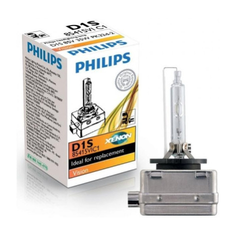 Výbojka xenonová Philips Vision D1S 85415VIC1 35W 85V PK32d-2 s homologací
