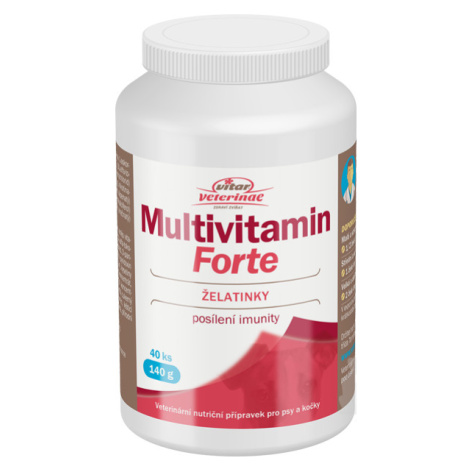 VITAR Veterinae Multivitamin Forte 40ks želé Vitar Veteriane