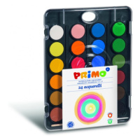 PRIMO Vodové barvy 24 barev, 30 mm