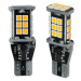 Auto LED žárovka T15 W16W 24 SMD 2835 CANBUS ORANŽOVÁ