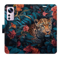 iSaprio Flip pouzdro Flower Jaguar 02 pro Xiaomi 12 / 12X