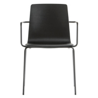 PEDRALI - Židle s područkami INGA 5614 DS - černá