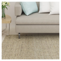 vidaXL Koberec přírodní sisal 66 x 250 cm zelený