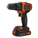 BLACK&DECKER BDCHD18K-QW aku příklepová vrtačka 18V/1,5Ah