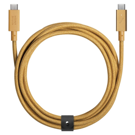 Native Union Belt Cable Pro 240W (USB-C – USB-C) 2,4m oranžový