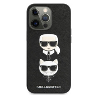 Pouzdro Karl Lagerfeld Kožené pouzdro pro iPhone 13 Pro