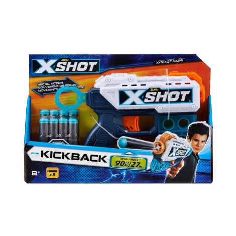 ZURU X-SHOT Kickback s 8 náboji
