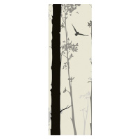 FTNVL 3729 AG Design vliesová fototapeta 1-dílná Dimm Forest, velikost 90 x 270 cm