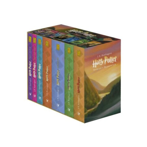 Harry Potter 1-7 - dárkový box (komplet) - Joanne K. Rowlingová ALBATROS