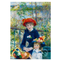 Renoir - Two Sisters (On the Terrace), 1881 - puzzle z kategorie Umělecké