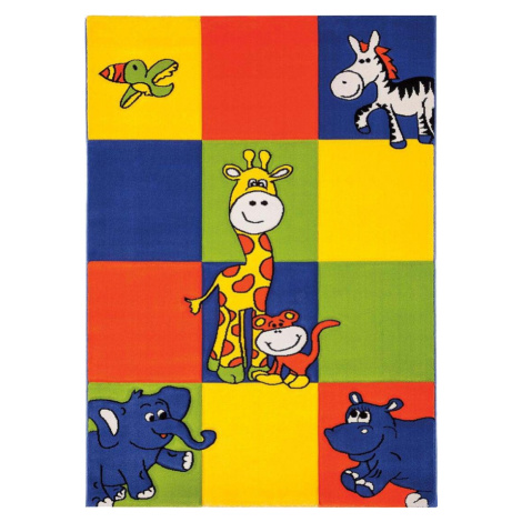Dětský koberec zvířátka color 307/052 - 160 x 230 cm
