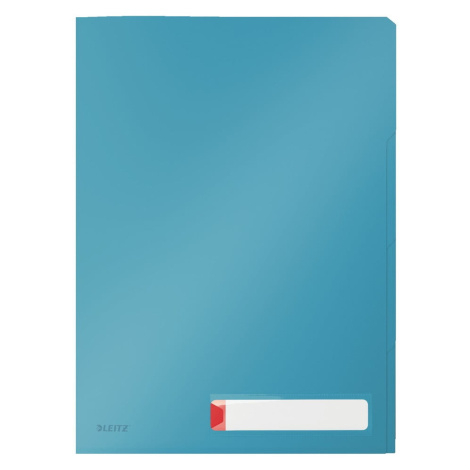 Modré třídící kancelářské desky Leitz Cosy, A4