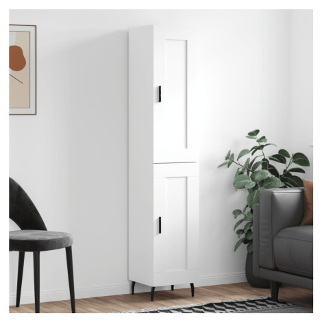 vidaXL Skříň highboard bílá 34,5 x 34 x 180 cm kompozitní dřevo