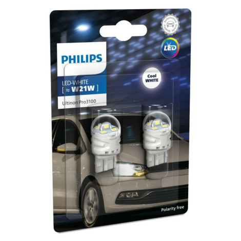 Philips LED W21W 12V 2,2W W3x16d Ultinon Pro 3100 2ks 11065CU31B2