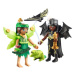 PLAYMOBIL Ayuma 71350 Forest Fairy & Bat Fairy s tajemnými zvířaty