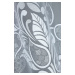 Dekorační žakárová záclona s řasící páskou VALERIA 160 bílá 300x160 cm MyBestHome