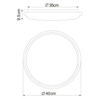 GLOBO ALEY 48419-18 Stropní svítidlo