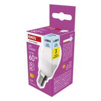 LED žárovka Classic Mini Globe / E14 / 6,5 W (60 W) / 806 lm / studená bílá