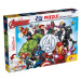 Oboustranné podlahové puzzle M-Plus 60 dílků Marvel Avengers 99658 LISCIANI