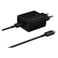 Samsung cestovní nabíječka 45W + USB-C/USB-C datový kabel Black (Bulk)