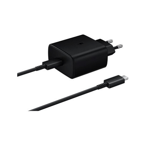 Samsung cestovní nabíječka 45W + USB-C/USB-C datový kabel Black (Bulk)