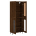 vidaXL Skříň highboard hnědý dub 69,5 x 34 x 180 cm kompozitní dřevo