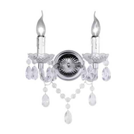 Reality Lüster nástěnná lampa chrom r25072000 RER25072000