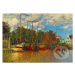 Claude Monet - Boats at Zaandam, 1871 - puzzle z kategorie Umělecké