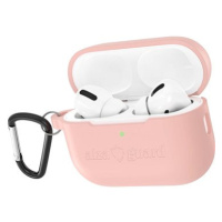 AlzaGuard Skinny Silicone Case pro Airpods Pro 2022 růžové