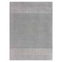 Šedý pratelný koberec z žinylky 80x160 cm Elton – Flair Rugs
