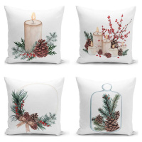 Povlaky na polštáře v sadě 4 ks 43x43 cm - Minimalist Cushion Covers