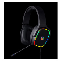 Sluchátka s mik Gembird GHS-SANPO-S300, gaming, USB 7.1, RGB LED