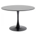 KARE Design Kulatý jídelní stůl Black Ø110
