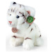 Plyšový tygr bílý sedící, 25 cm, ECO-FRIENDLY