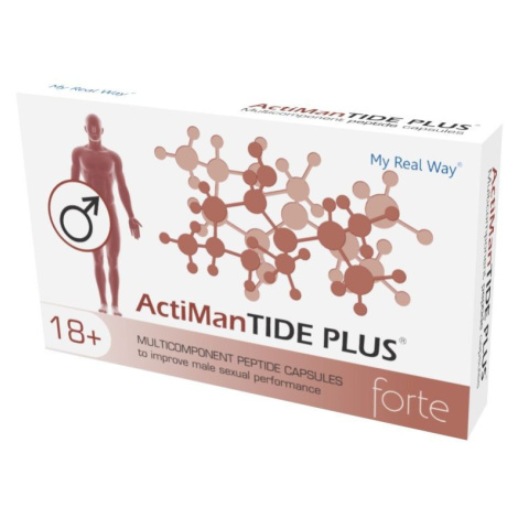 My Real Way ActiManTIDE PLUS forte 18+ 30 kapslí