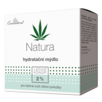 Cannaderm Natura hydratační mýdlo 100g