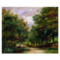 Pierre Auguste Renoir - Obrazová reprodukce The road near Cagnes, 1905, (40 x 35 cm)