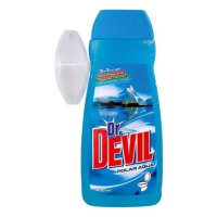 Devil WC gel s košíčkem 400 ml, 3v1, Aqua