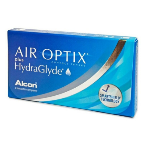 ALCON Air Optix Plus HydraGlyde měsíční 6 čoček, Počet dioptrií: -0,50, Počet kusů v balení: 6 k