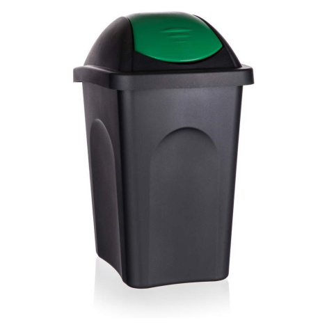 VETRO-PLUS Koš odpadkový MP 30 l, zelené víko VETRO PLUS