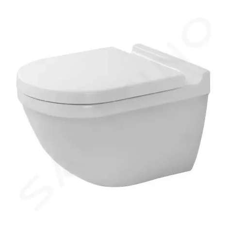 DURAVIT Starck 3 Závěsné WC, sedátko SoftClose, Rimless, alpská bílá 45270900A1