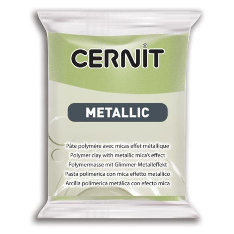 CERNIT METALLIC 56g - zlatá zelená