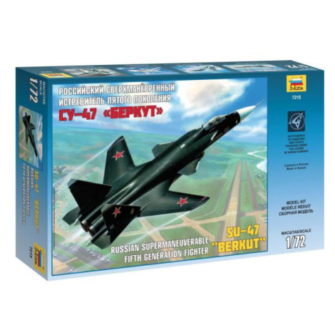 Model Kit letadlo 7215 - Sukhoi SU-47 Berkut (1:72) Zvezda