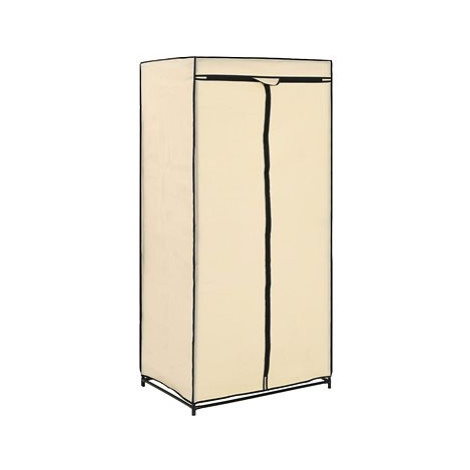 Shumee Šatní skříň krémová 75 × 50 × 160 cm