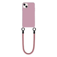 TopQ Minimalist Wrist Strap iPhone 14 pudrový 126744