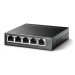 TP-Link switch TL-SF1005LP (5x100Mb/s, 4xPoE, 41W, fanless)