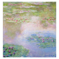 Obrazová reprodukce Nymphéas (1907), Claude Monet, 40 × 40 cm