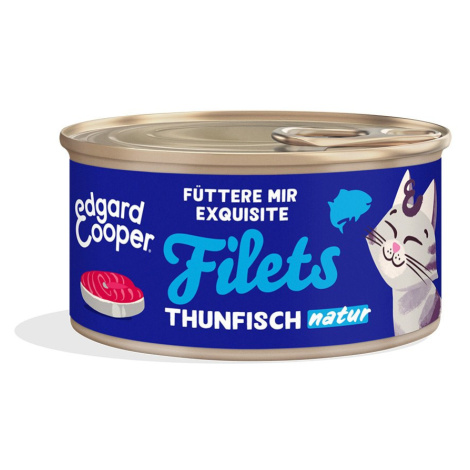 Edgard & Cooper filety pro kočky, čerstvý tuňák z divokého odchytu 24× 70 g